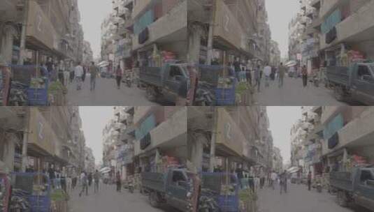 城市中的埃及人高清在线视频素材下载