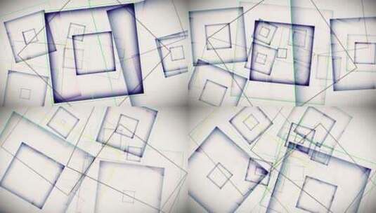 正方形图形背景 (1)高清在线视频素材下载