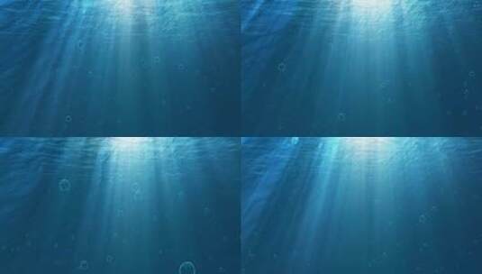 海洋海底气泡高清在线视频素材下载