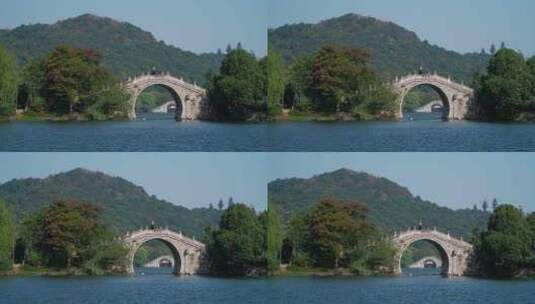 杭州湘湖风光高清在线视频素材下载