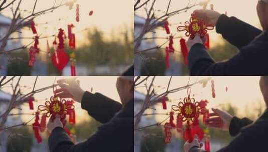 新年 春节 年味高清在线视频素材下载