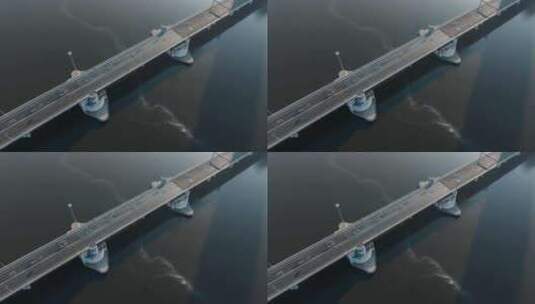 跨海大桥车流高清在线视频素材下载