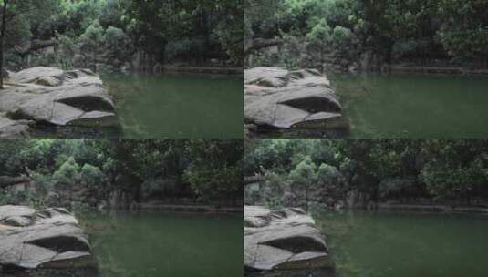 苏州天池山美丽天池 湖水风光高清在线视频素材下载
