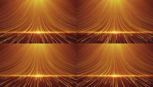 4K金色粒子光效粒子背景视频高清AE视频素材下载