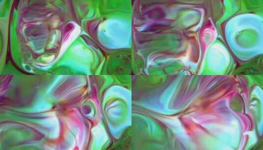 紫色漩涡快速吞噬绿色纹理背景高清在线视频素材下载