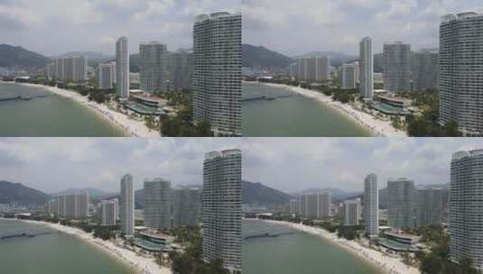 广东惠州巽寮湾沙滩 (4)高清在线视频素材下载