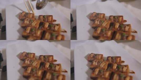 豆腐盒子出锅高清在线视频素材下载
