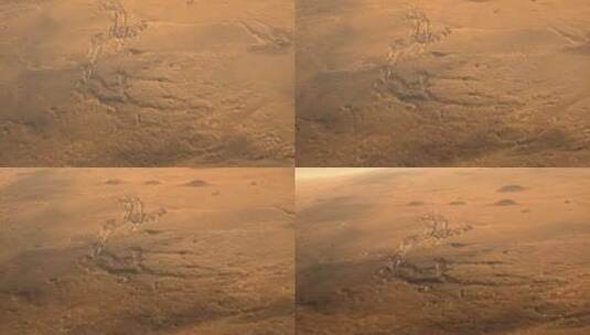 太空火星表面高清在线视频素材下载