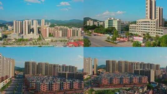 广宁城市空镜高清在线视频素材下载