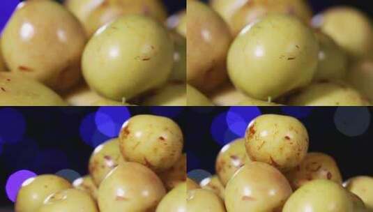 【镜头合集】青枣生枣没成熟的冬枣高清在线视频素材下载