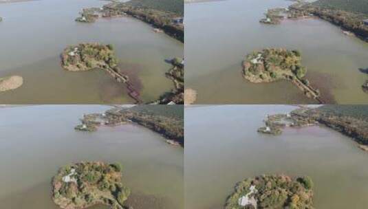 徐州云龙湖景区航拍4k素材高清在线视频素材下载