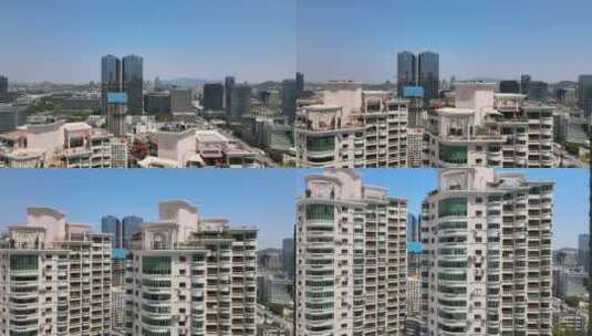 深圳 南山区 居民楼 房地产 小区 房价高清在线视频素材下载