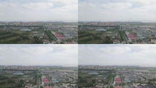上海崇明区长兴岛崇明岛全景4K航拍高清在线视频素材下载