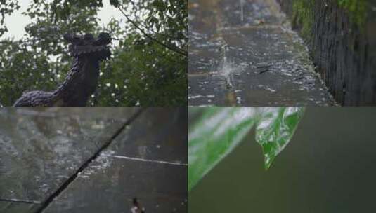 下雨雨天雨季素材合集高清在线视频素材下载