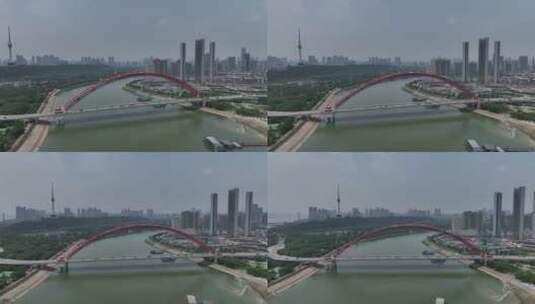 武汉晴川桥高清在线视频素材下载