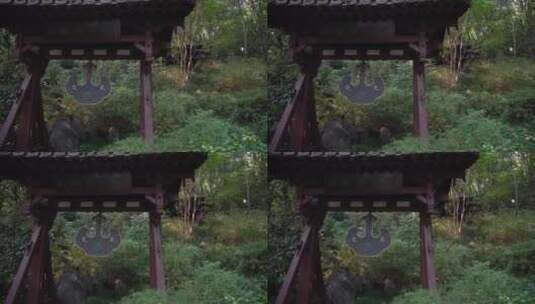 杭州玉皇山景区天龙寺高清在线视频素材下载