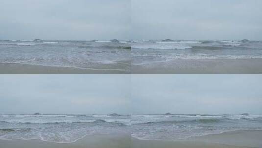 海边清澈海水高清在线视频素材下载