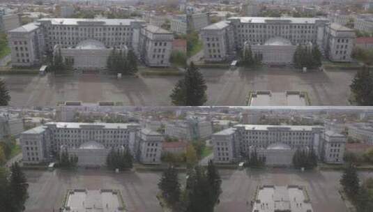 俄罗斯西伯利亚纪念馆高清在线视频素材下载