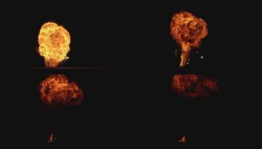 4k爆炸生成的多种火焰效果背景视频素材40高清在线视频素材下载
