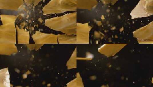 4k各种玻璃破裂破碎视频素材素材 (154)高清在线视频素材下载