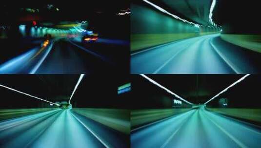 城市高速公路延迟视频高清在线视频素材下载