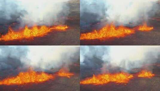 火山特写高清在线视频素材下载