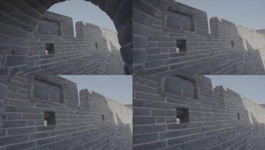 中国长城 长城空镜高清在线视频素材下载