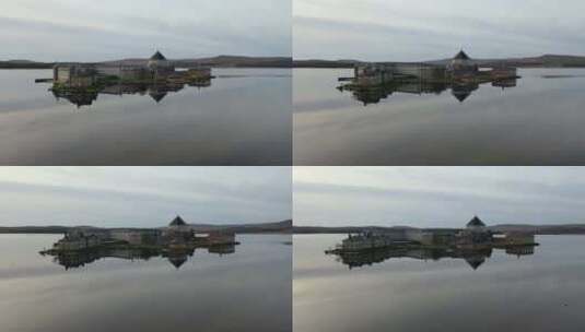 爱尔兰多尼戈尔郡美丽的Lough Derg高清在线视频素材下载