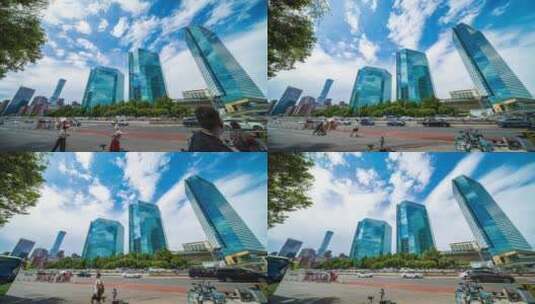 北京国贸CBD大望路商务区8K视频素材高清在线视频素材下载