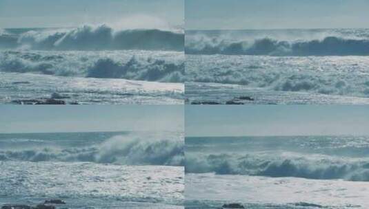 大海海浪高清在线视频素材下载