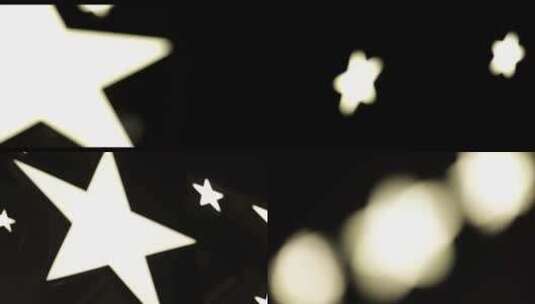 星星闪烁星星墙 唯美小星星变换星星转场高清在线视频素材下载