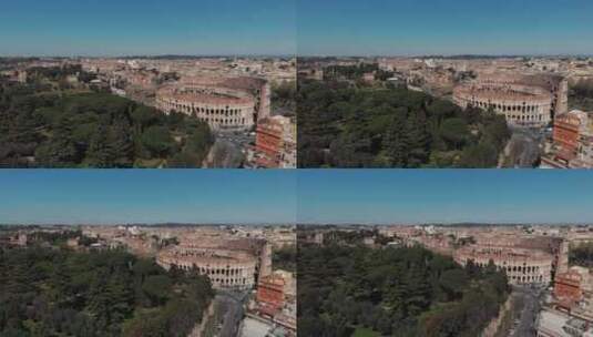 罗马斗兽场-意大利-历史高清在线视频素材下载