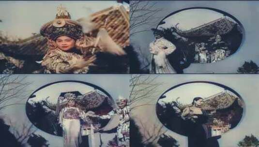 1934年上海举办民族服装秀的珍贵影像高清在线视频素材下载