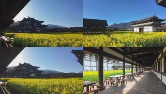 四川柳江光明寺高清在线视频素材下载