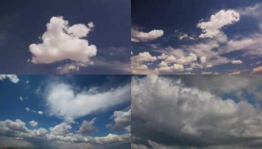 形态各异的云 云高清在线视频素材下载