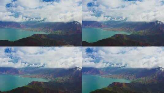 青海坎布拉丹霞地质公园航拍风光风景高清在线视频素材下载