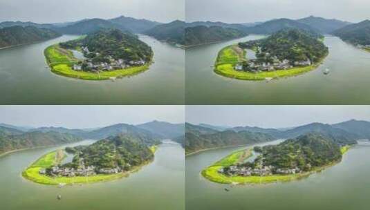 新安江山水画廊延时高清在线视频素材下载