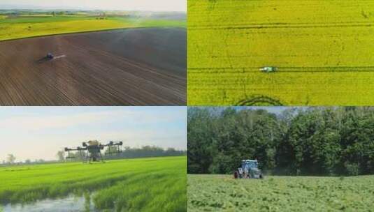 【合集】农田喷洒农药高清在线视频素材下载