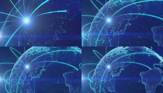 网络信息辐射全球高清在线视频素材下载