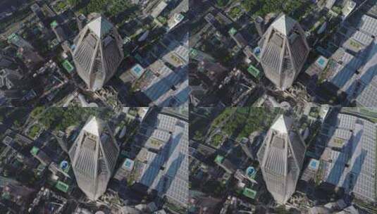 深圳平安金融大厦8K航拍高清在线视频素材下载