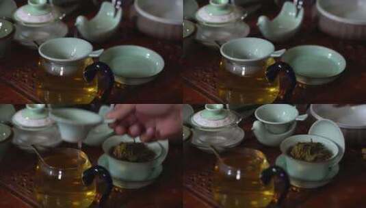 烹茶高清在线视频素材下载
