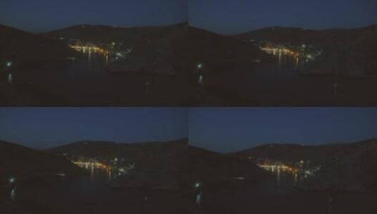 夜拍海景高清高清在线视频素材下载