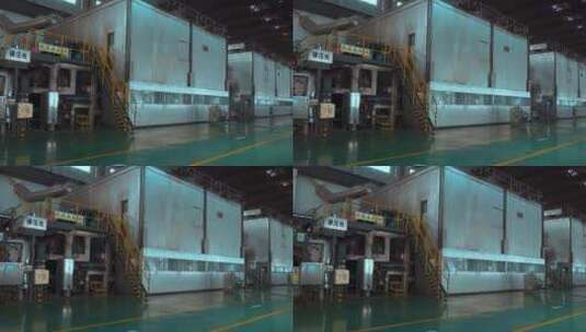 4k造纸厂视频广东东莞纸生产企业工业流水线高清在线视频素材下载