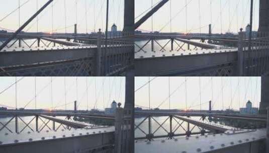 飞越大桥高清在线视频素材下载
