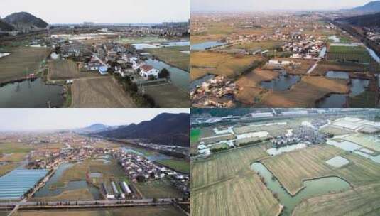 美丽乡村土地农田合集高清在线视频素材下载