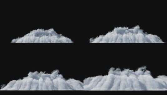 雪山雪崩特效合成素材AE影视特效高清在线视频素材下载