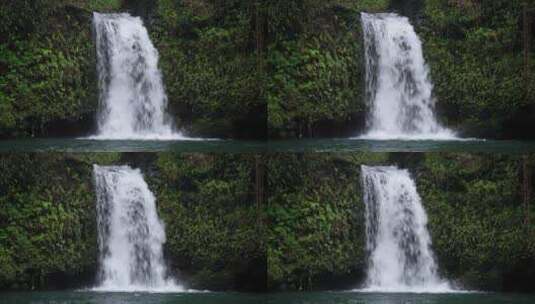 瀑布小溪景观高清在线视频素材下载