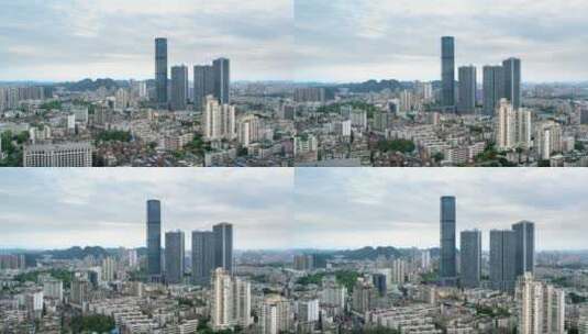 柳州城市风光航拍高清在线视频素材下载