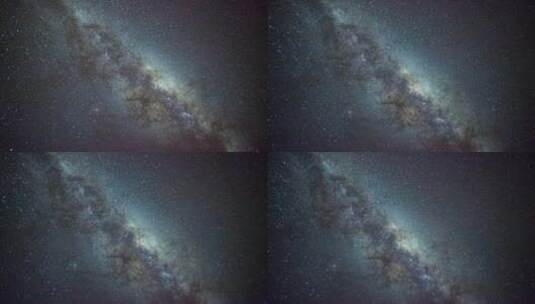 夜空视频素材-银河系的时移视频高清在线视频素材下载