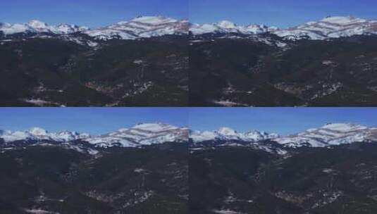 印第安山峰落基山脉埃尔多拉山科罗拉多电影高清在线视频素材下载